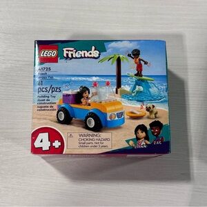 LEGO Friends Beach Buggy Fun 41725 Toy Building Kit 61 pcs NIB